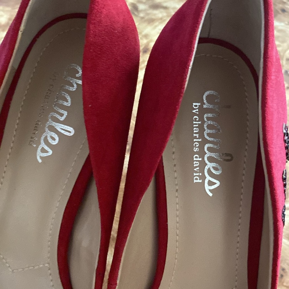 Red Heels - Charles David Sz 8M - Picture 2 of 11